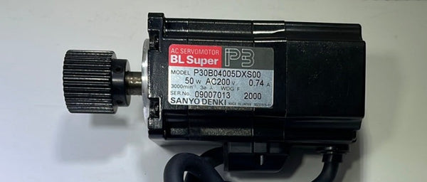 Sanyo Denki- P30B04005DXS00 - AC Servo Motor BL Super P3