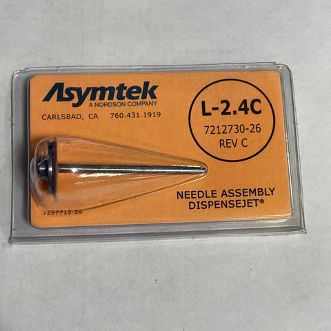 Asymtek 7212730-26 Rev C  Needle assembly dispensejet