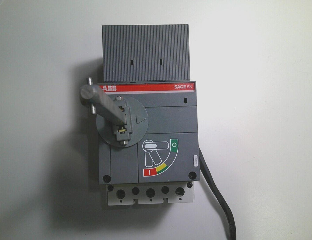 ABB S3H-D CIRCUIT BREAKER SACE S3 3POLE 225A 480VAC 500VDC W AUX