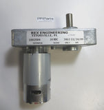 REX ENGINEERING 1002584 GEARMOTOR 24VDC