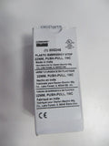 ONE NEW DAYTON EMERGENCY STOP 22MM PUSH-PULL 30G248.