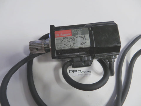 SANYO DENKI P50B03003PXS22 BL SUPER P5 AC SERVO MOTOR T41689 Juki E750/E760