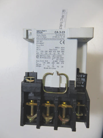 Sprecher+ Schuh CA3-23-10 Speedline # 2-5006-065-00-0