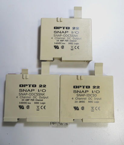Opto 22 SNAP-ODC5SNK SNAP 4Ch 5-60VDC Digital Discrete x 3