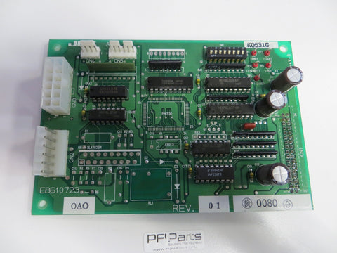 Juki E86107230A0 Rev 2 JDK ADD-ON PCB Circuit Board