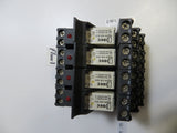 IDEC SQ2V-07B SQ DIN/PNL MT WITH RQ2V-CN-D24 RELAY LOT OF 4