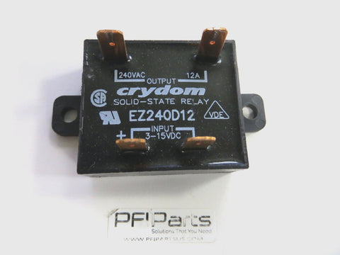 2 Crydom Solid-State Relay EZ240D12 Input 3-15VDC Output 240 VAC