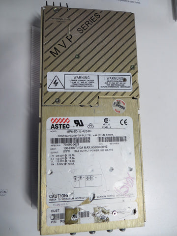 ASTEC MP6-3Q-1L-4LE-00 POWER SUPPLY 600 WATTS T192454 - PFIParts