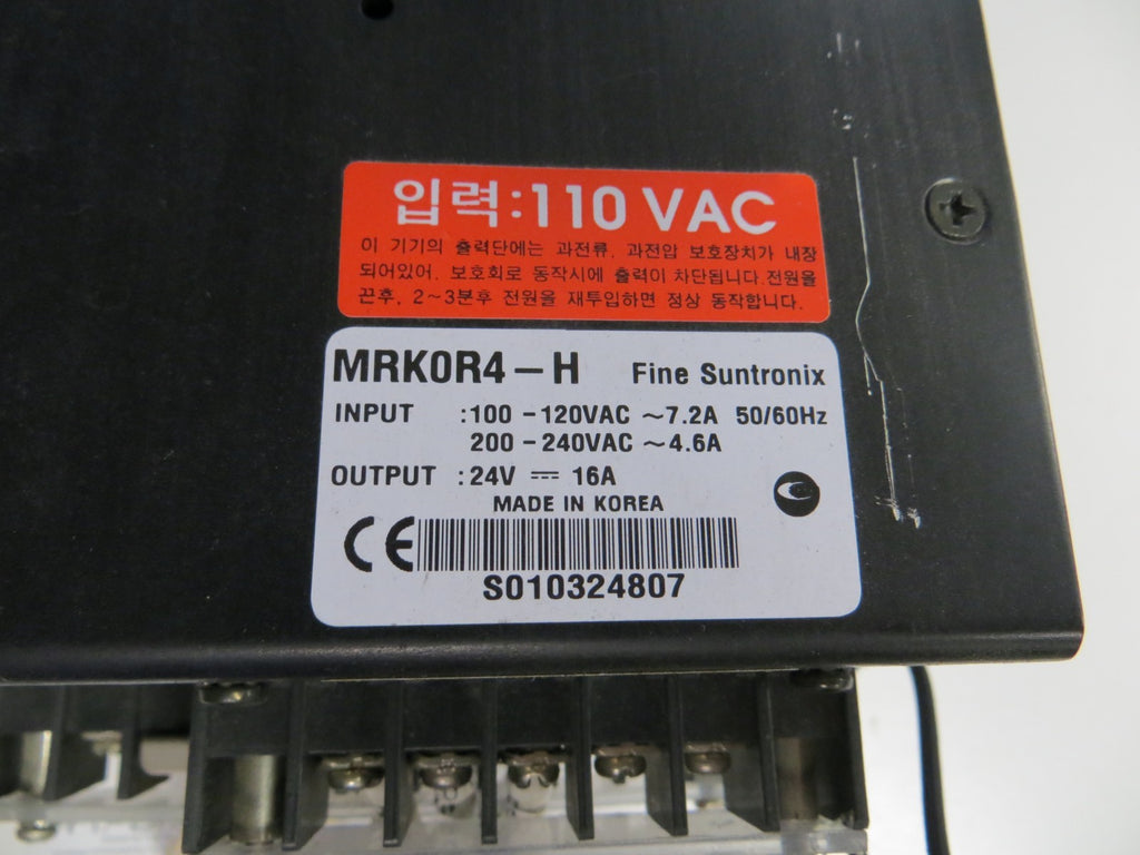Fine Suntronix MRK0R4-H 110 VAC Power Supply