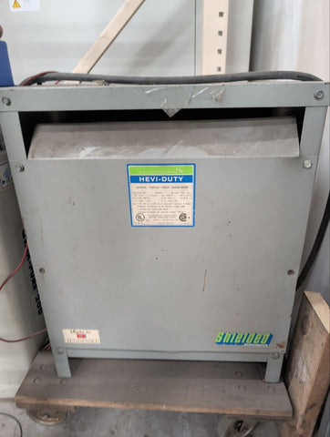 GS Hevi Duty 30KVA Transformer 240X120/208 Volt 3PH T6H30S -T194