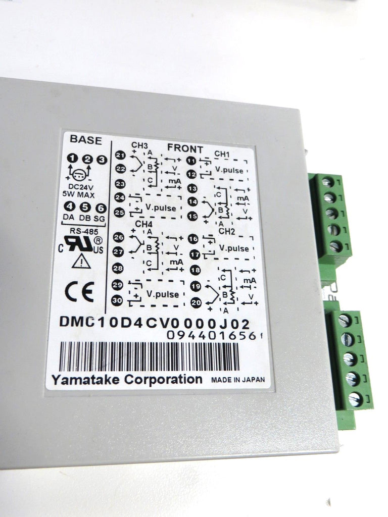 AZBIL  DMC10D4CV0000J02  TEMPERATURE  CONTROL MODULE .