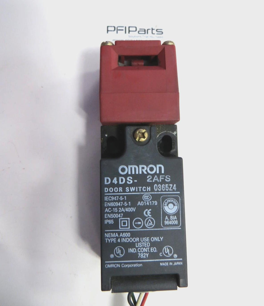OMRON D4NS-2AFS Safety Door Switch 1NC/1NO 10A 3A 240V Door Interlock Switch