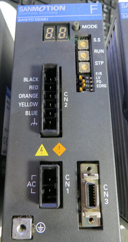 SANYO DENKI FS1W075P24 SANMOTION Stepping Systems Servo Drive 100-230V