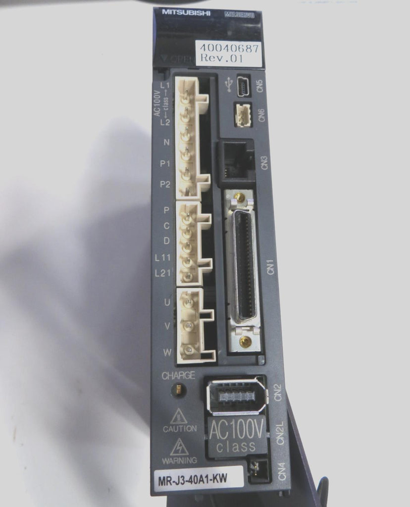 JUKI MTS SERVO DRIVER 40040687  MR-J3-40A1-KW
