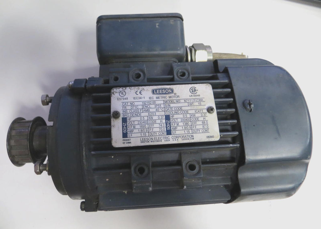 Leeson IEC Metric Motor - N71T17FZ38A