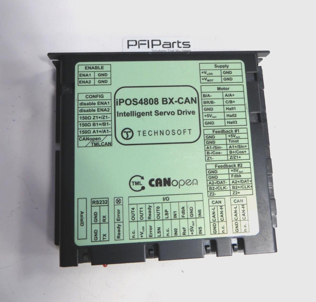 Technosoft IPOS4808 BX-CAN Drive Controller Intelligent servo driver