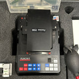 Aurora Optics F-3500 SM MM Fiber Core Alignment Fusion Splicer w/ Cleaver F3500