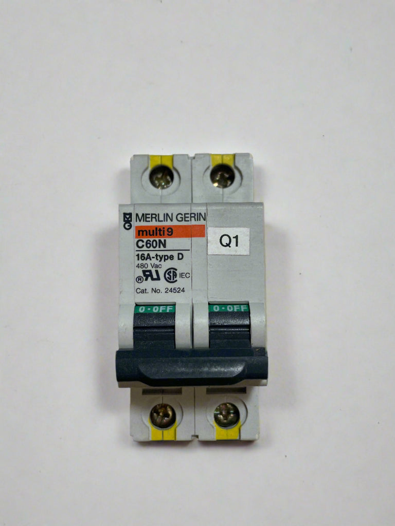 Merlin Gerin multi9 C60N 16A-type D Circuit Breaker