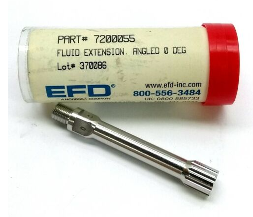 EFD 7200055 Fluid Extension, Angled 0 Degrees, 2 1/3" Long, 1/3" Diameter