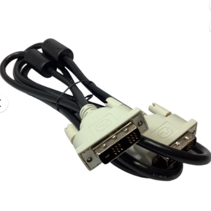 Dell 6ft 18Pin M-M DVI-D Black Cable 089G1748GAA E101344