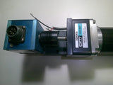 Dynetic Systems 220110A, D.c Servo Motor,  3GN9KA Gear head, Dynapar Qube 2112001000 Encoder