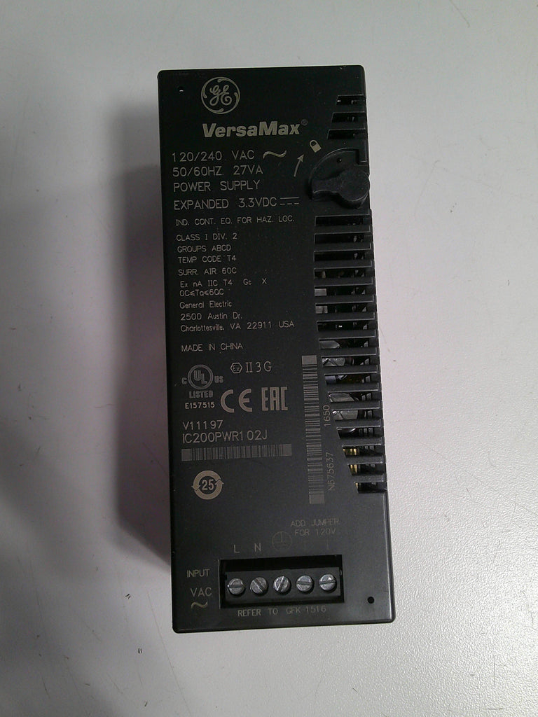 VersaMax  IC200PWR102 POWER SUPPLY MODULE, General electric.