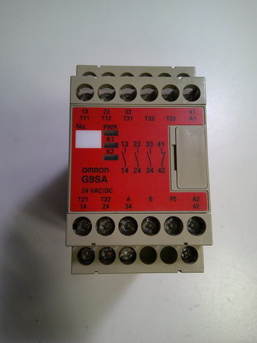 Omron G9SA-301 AC/DC24 Safety Relay Unit