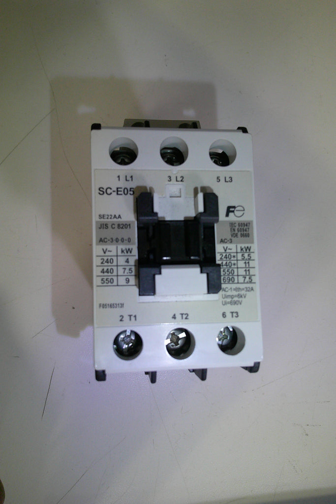 Contactor SC-E05-110VAC Fuji electric FA