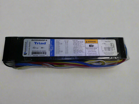 Universal B432IUNVHP-A000I Triad Fluorescent Ballast - 4x T8 - HPF