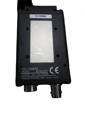 HITACHI KP-M1U-S11 CCD CAMERA DC 12V 210mA