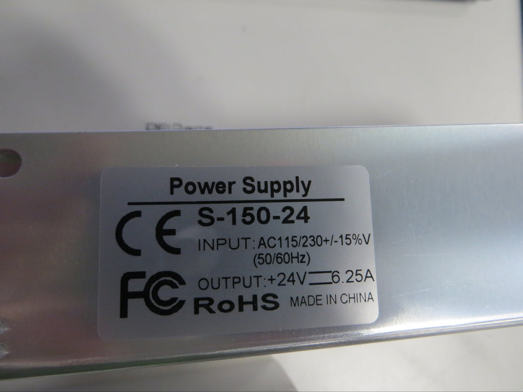 MEAN WELL S-150-24 AC-DC    Enclosed Power Supply