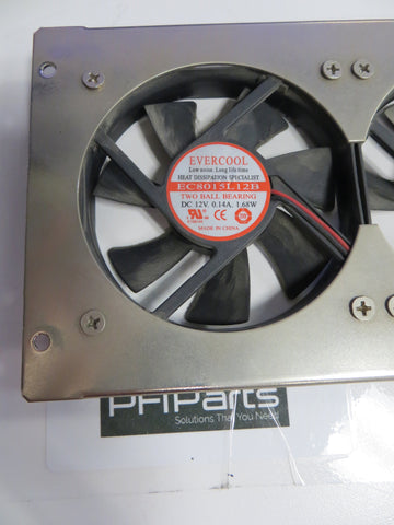 Samsung EVERCOOL EC8015L12B DC12V 0.14A 80x80x15mm 2-Pin Axial Cooling Fan