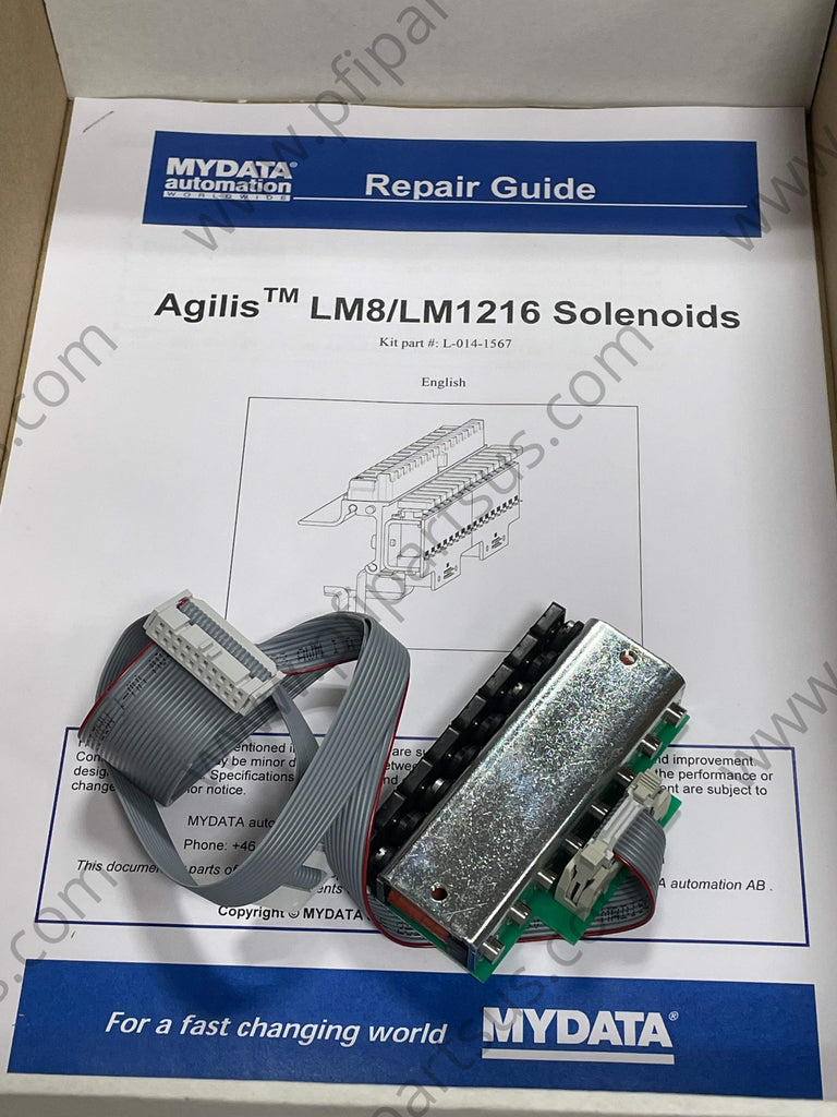 Mydata L-014-1567 Agilis LM8/LM1216 Magazine Solenoid - Magazine from [store] by Mydata - Feeder